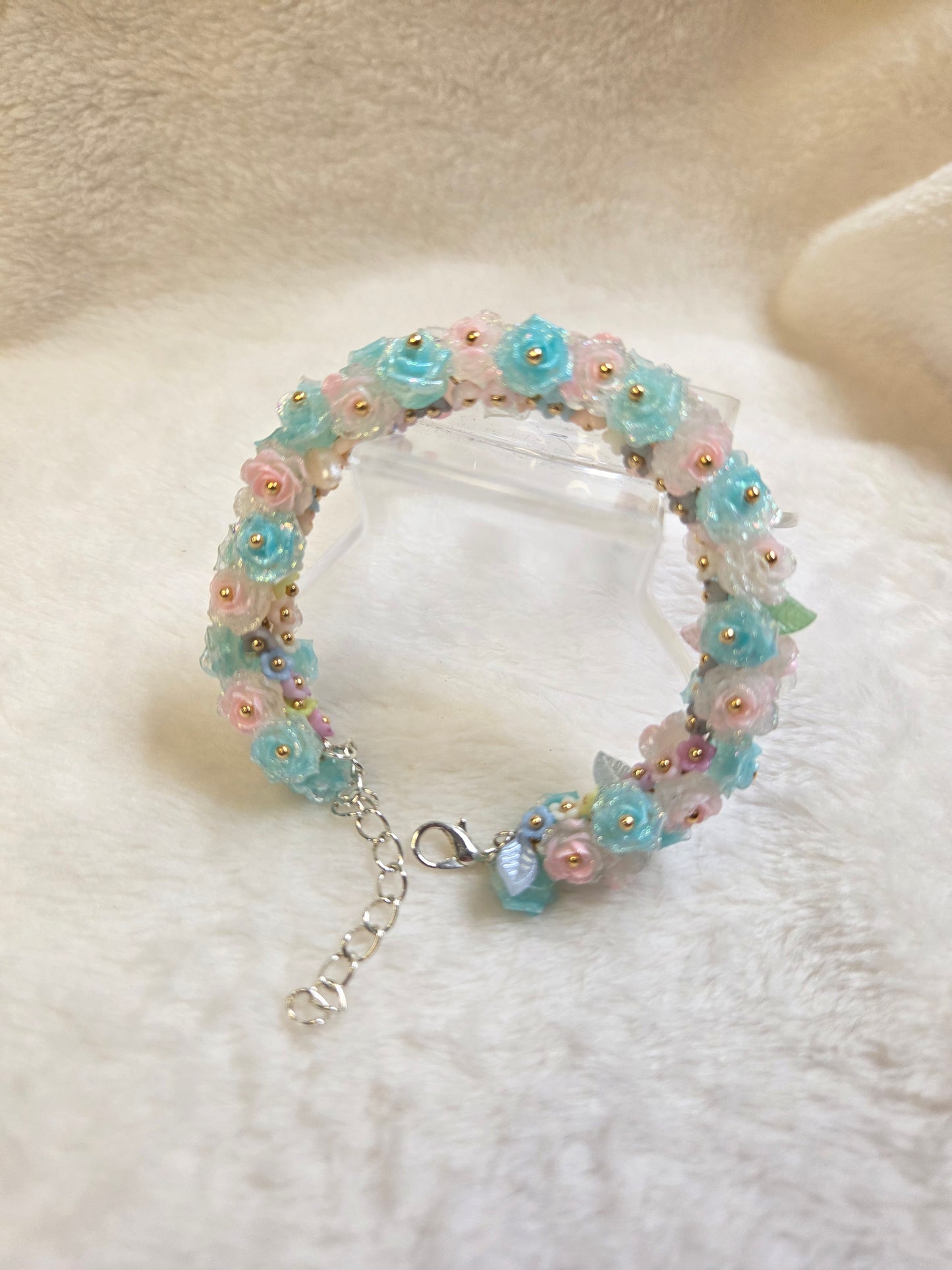 Handmade Beaded Bracelet - Spring Vibes