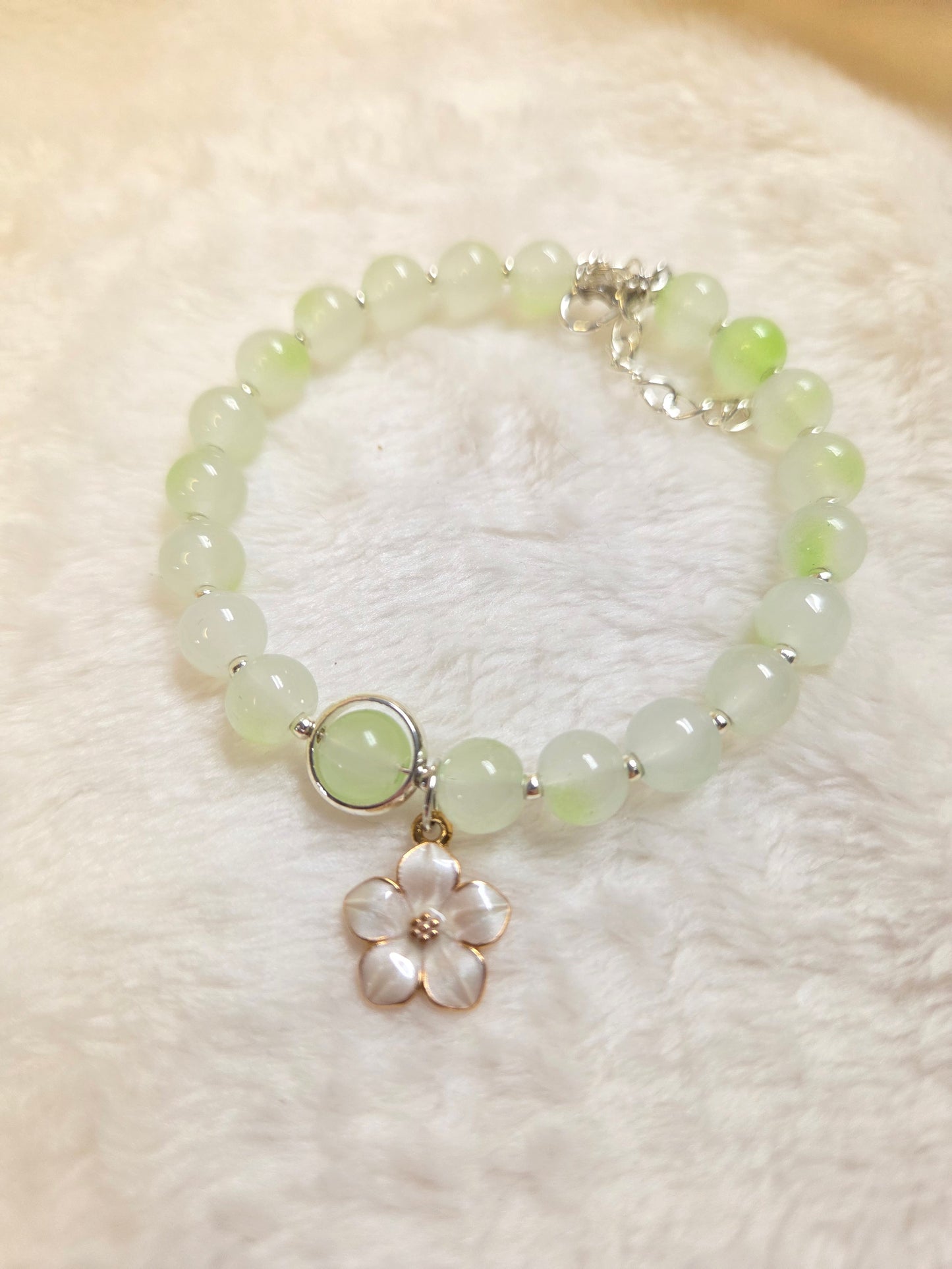 Handmade Beaded Bracelet - Spring Vibes