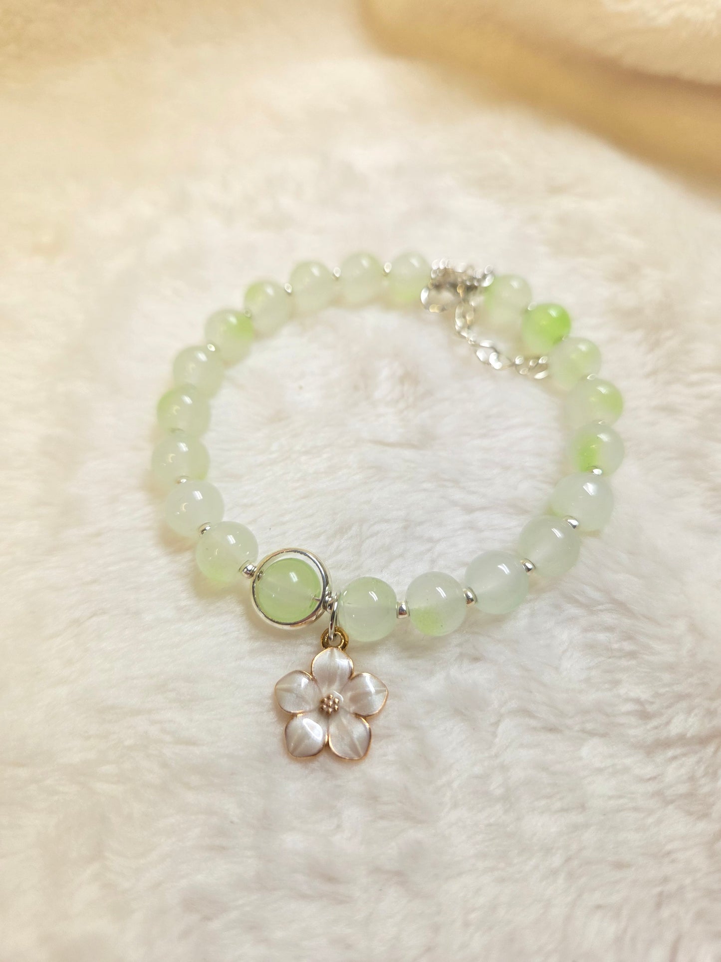 Handmade Beaded Bracelet - Spring Vibes