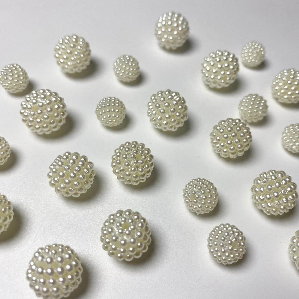 Waxberry Beads - Pearl Gloss Handmade Craft Supplies(100 Beads)