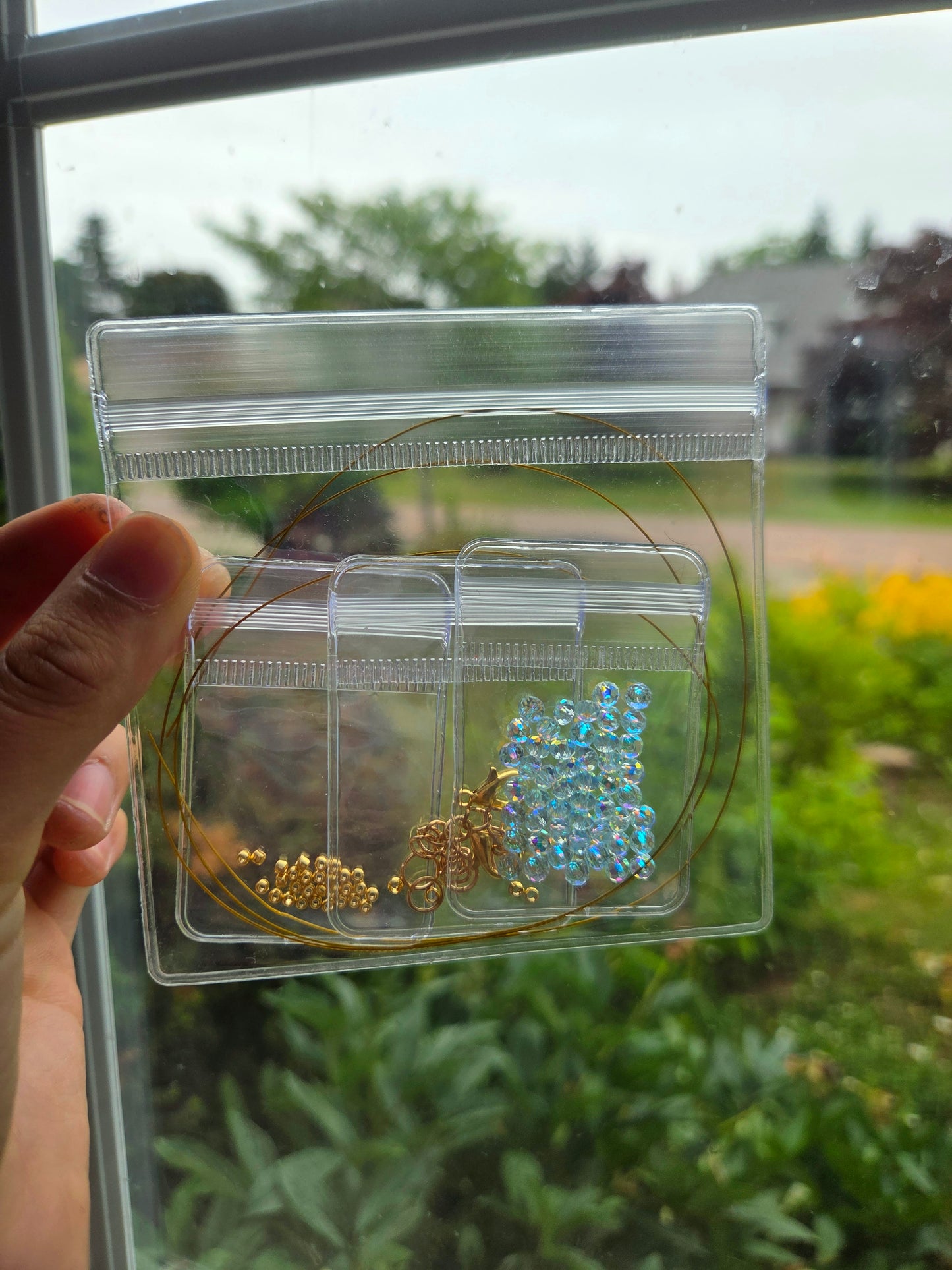 Crystal Flower Bracelet DIY Kit