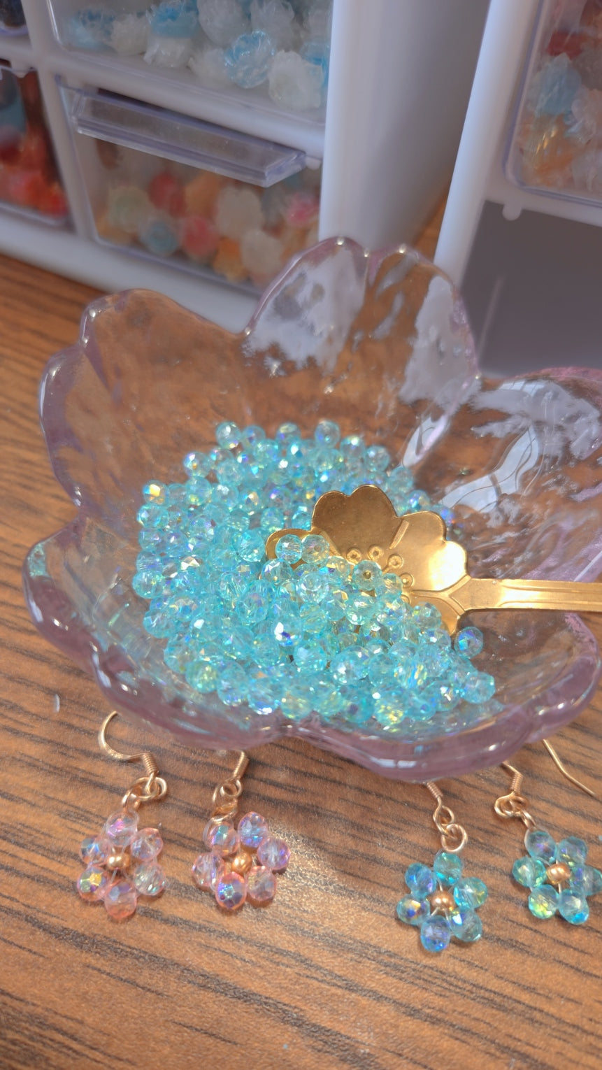 4mm Gadient Crystal Beads 200 pcs