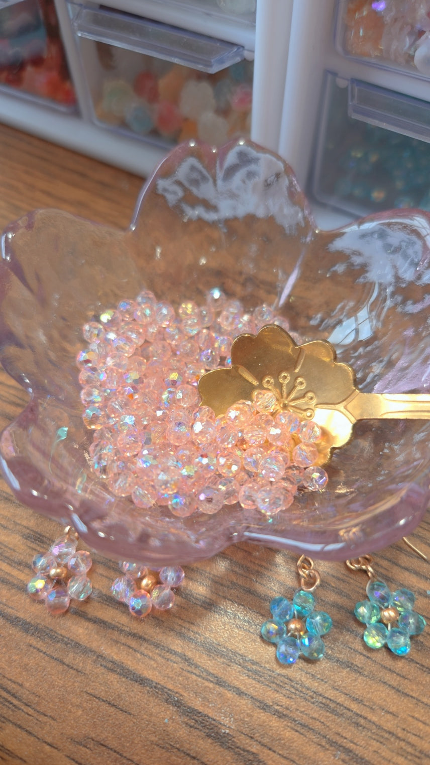 4mm Gadient Crystal Beads 200 pcs